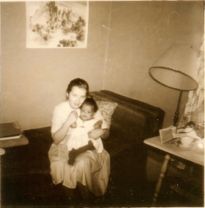 Young Holly &amp; Faith sepia